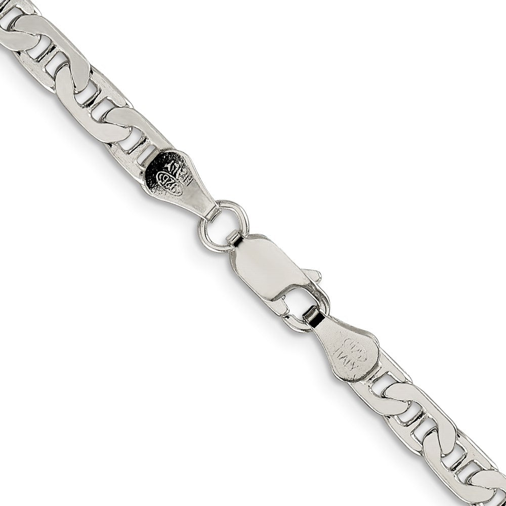 FJC Finejewelers 925 Sterling Silver Flat Anchor Bracelet Chain 8 Inches x 4.5 mm