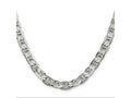 FJC Finejewelers 925 Sterling Silver Flat Anchor Chain 28 Inches x 7 mm