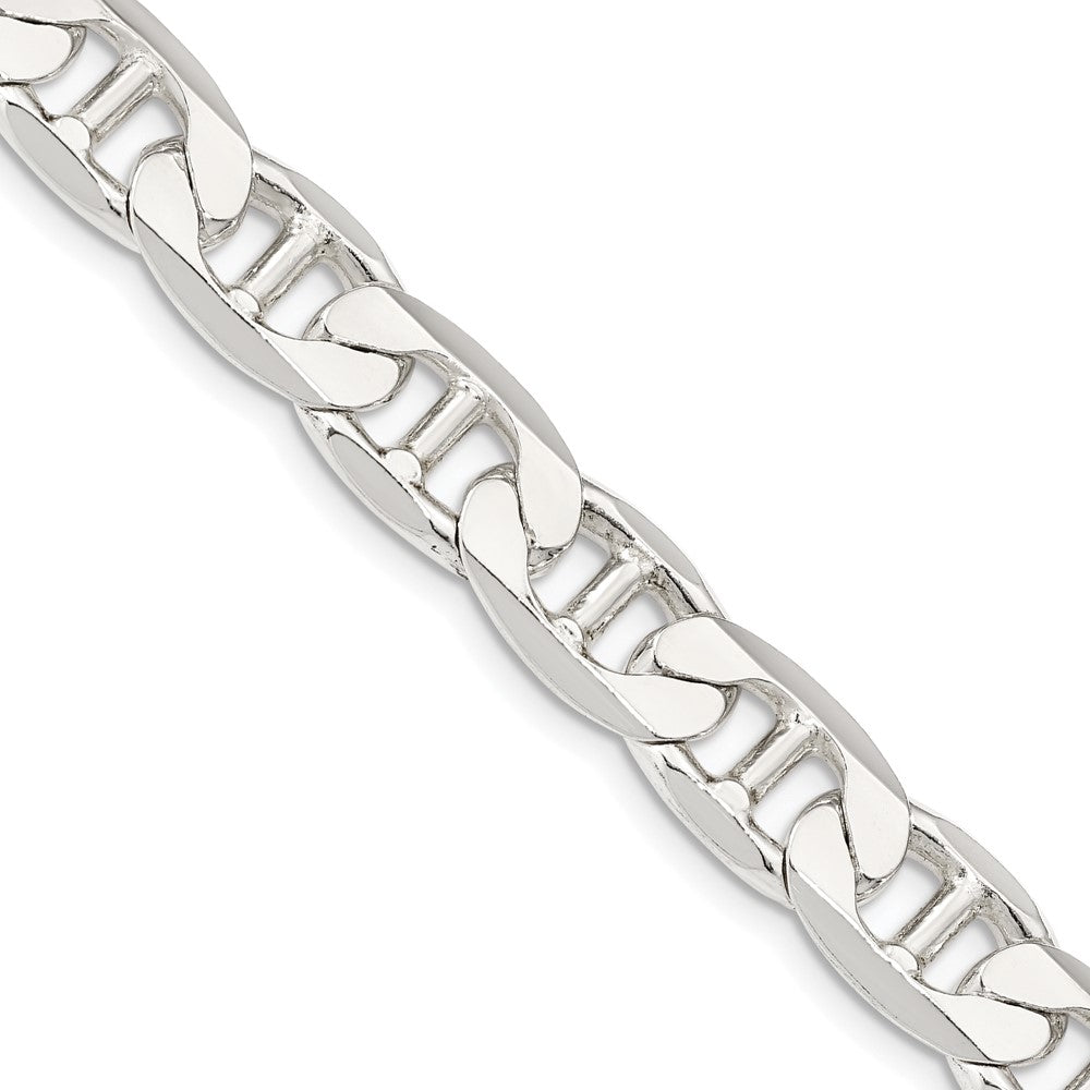 FJC Finejewelers 925 Sterling Silver Flat Anchor Chain 24 Inches x 9.5 mm