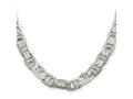 FJC Finejewelers 925 Sterling Silver Flat Anchor Chain 24 Inches x 9.5 mm