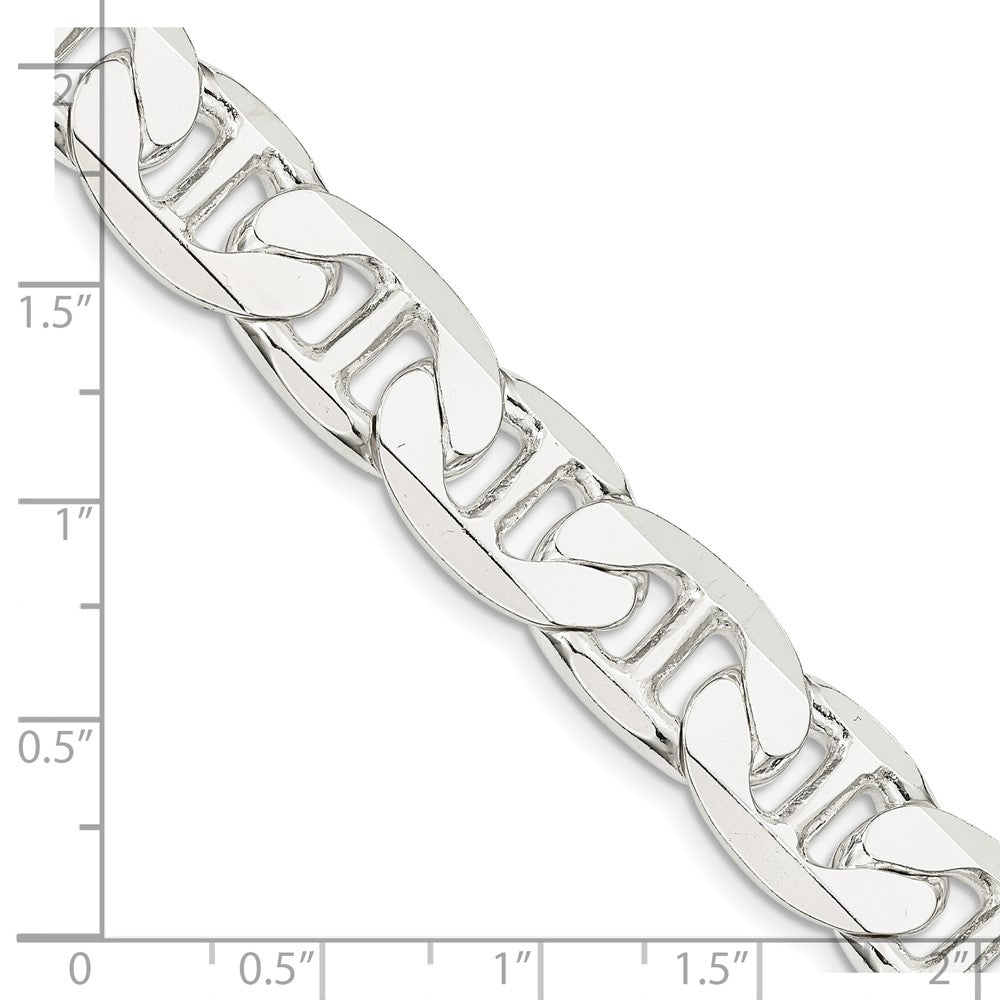 FJC Finejewelers 925 Sterling Silver Flat Anchor Bracelet Chain 9 Inches x 11.5 mm