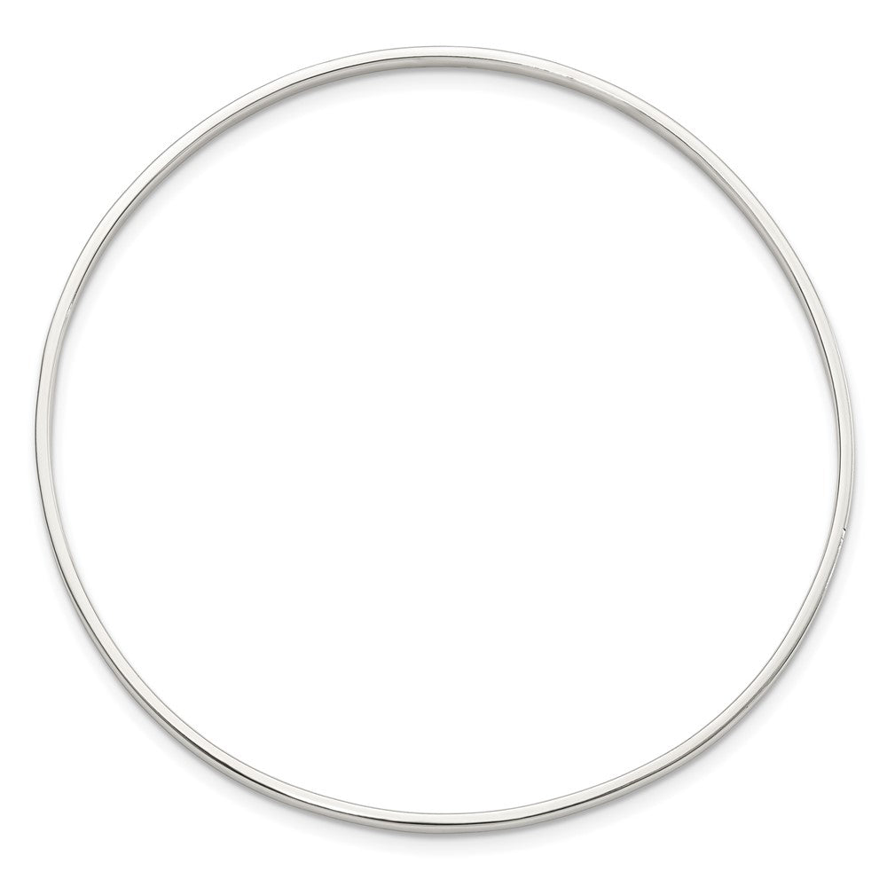 FJC Finejewelers 925 Sterling Silver Polished Slip-on Bangle 2 mm