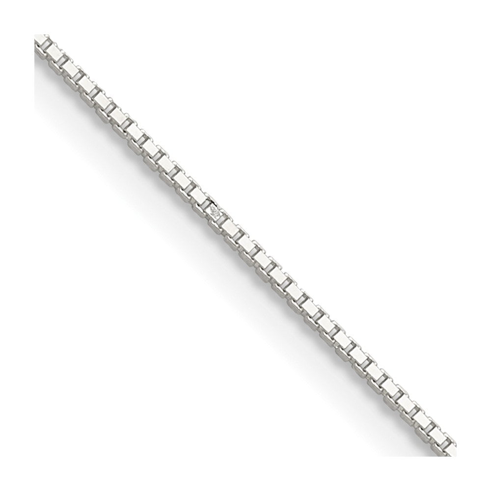 FJC Finejewelers 925 Sterling Silver 8 Sided Box Chain 24 Inches x 0.8 mm