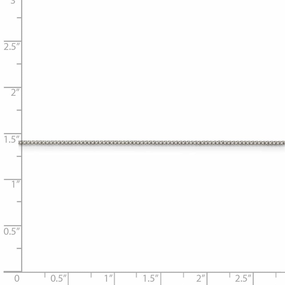 FJC Finejewelers 925 Sterling Silver 8 Sided Box Chain 30 Inches x 1 mm