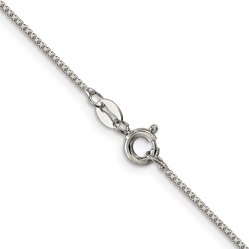 FJC Finejewelers 925 Sterling Silver 8 Sided with 2 in ext. Box Chain 20 Inches x 1 mm