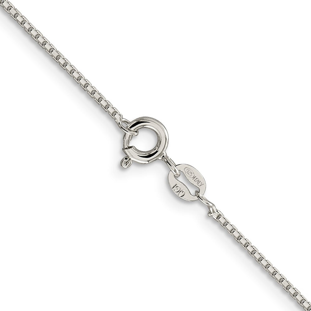 FJC Finejewelers 925 Sterling Silver 8 Sided Box Chain 24 Inches x 1.15 mm