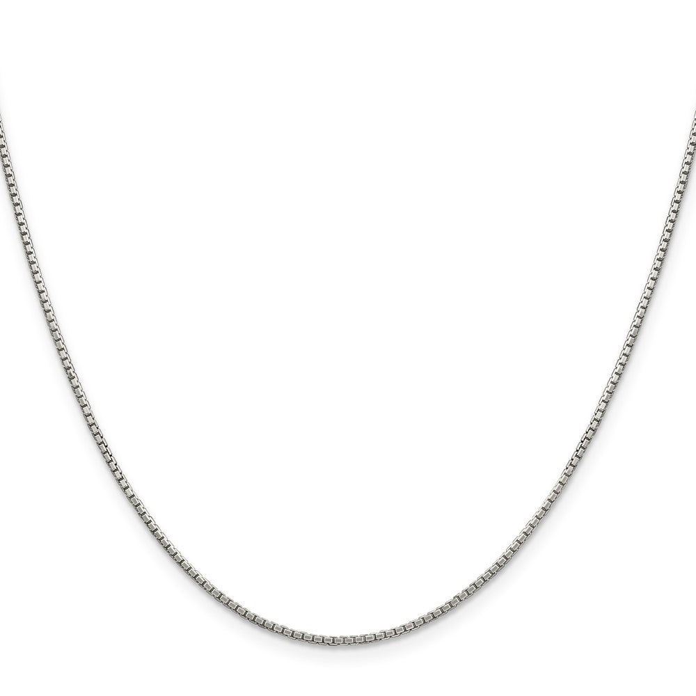 FJC Finejewelers 925 Sterling Silver 8 Sided Box Chain 18 Inches x 1.35 mm