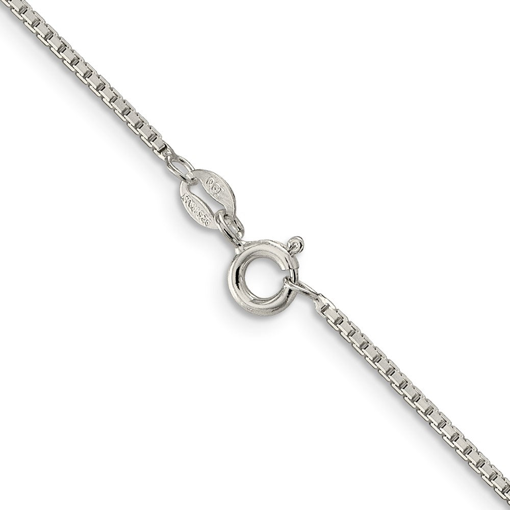 FJC Finejewelers 925 Sterling Silver 8 Sided Box Chain 24 Inches x 1.35 mm