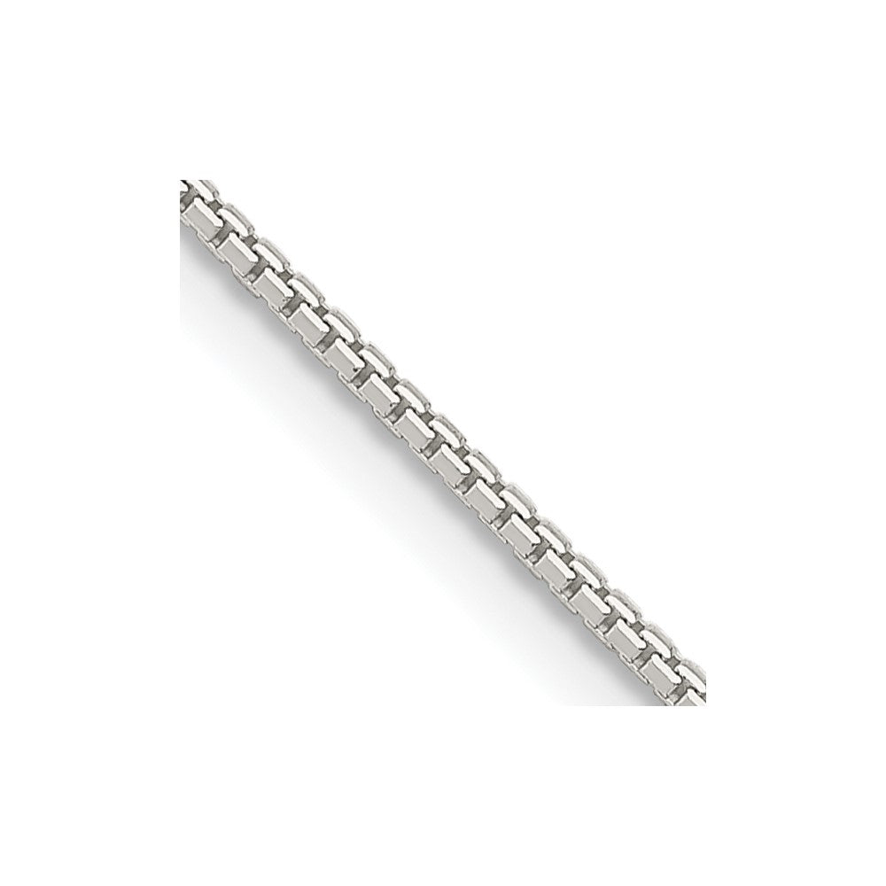 FJC Finejewelers 925 Sterling Silver 8 Sided Box Chain 18 Inches x 1.5 mm