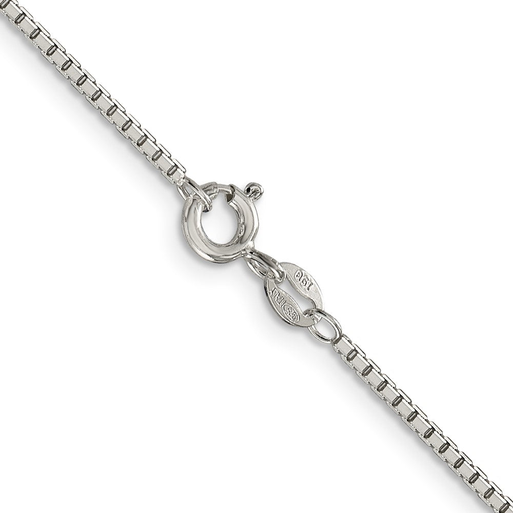 FJC Finejewelers 925 Sterling Silver 8 Sided Box Chain 18 Inches x 1.5 mm