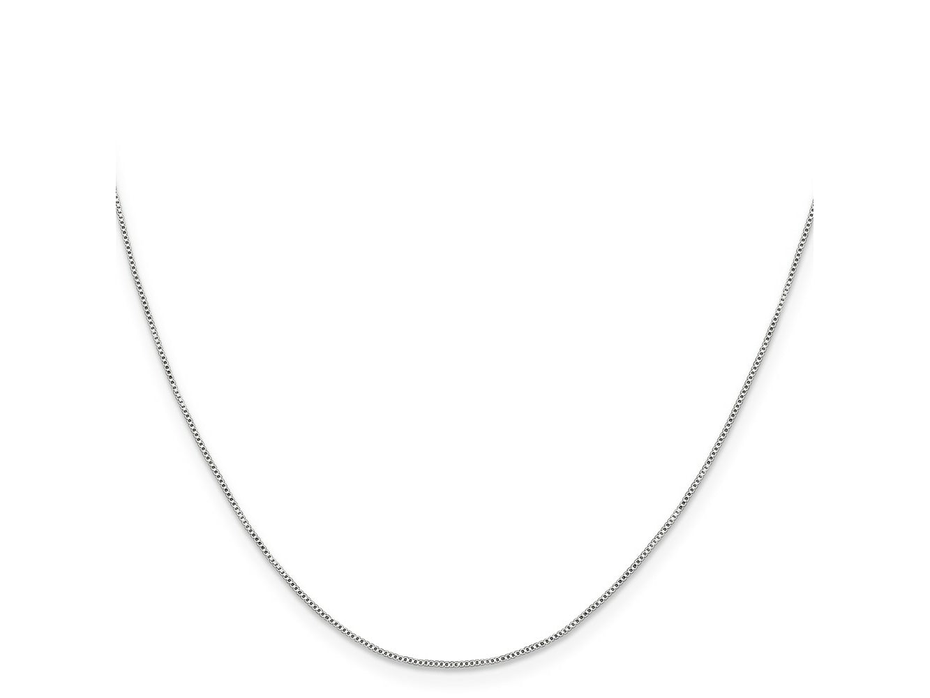 FJC Finejewelers 925 Sterling Silver Box Chain 20 Inches x 0.6 mm