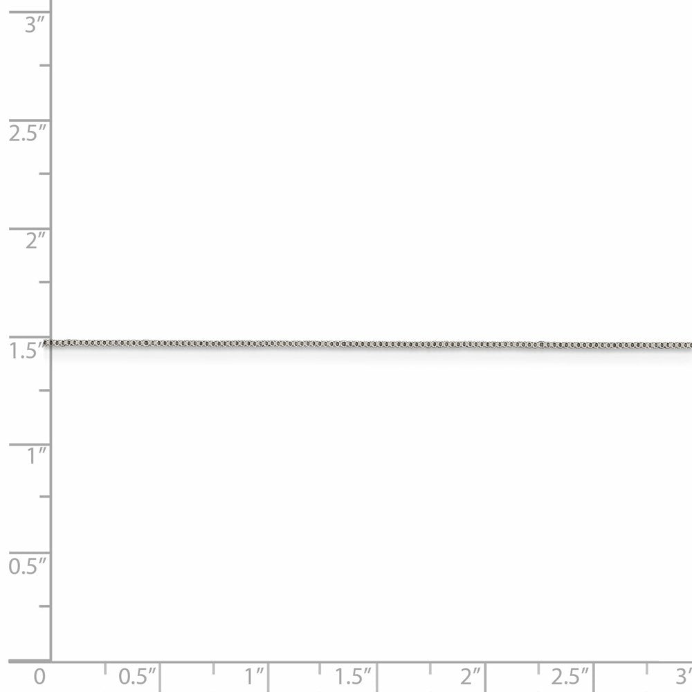 FJC Finejewelers 925 Sterling Silver Box Chain 26 Inches x 0.6 mm