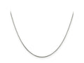FJC Finejewelers 925 Sterling Silver Box Chain 28 Inches x 0.8 mm