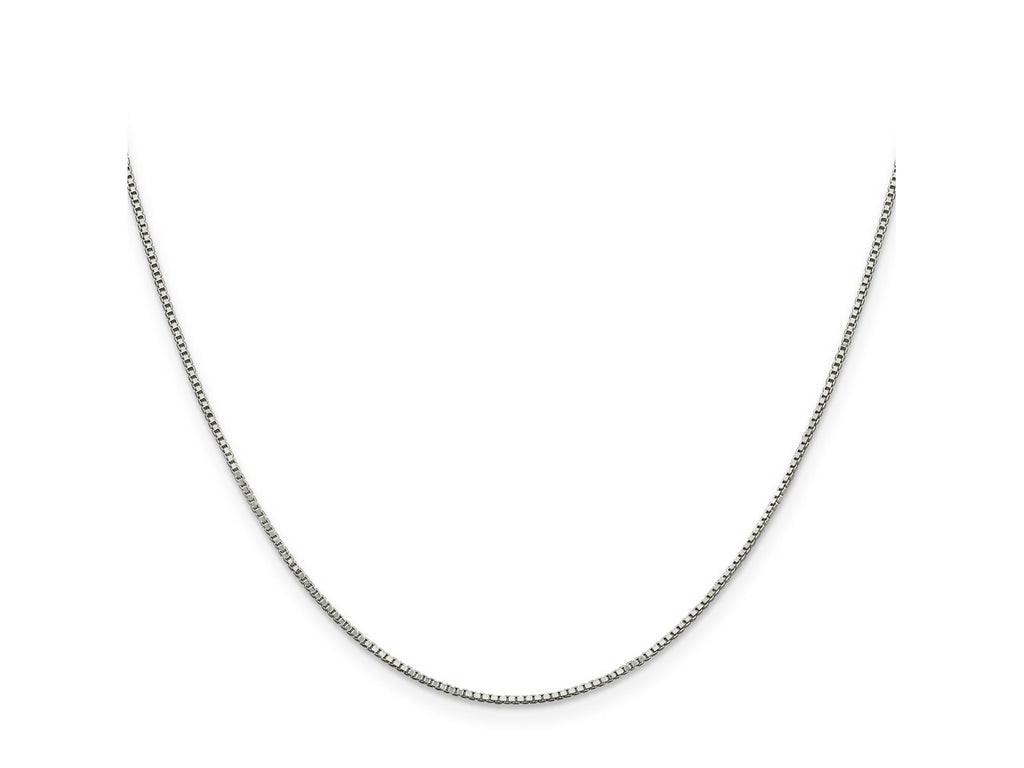 FJC Finejewelers 925 Sterling Silver Box Chain 16 Inches x 0.9 mm