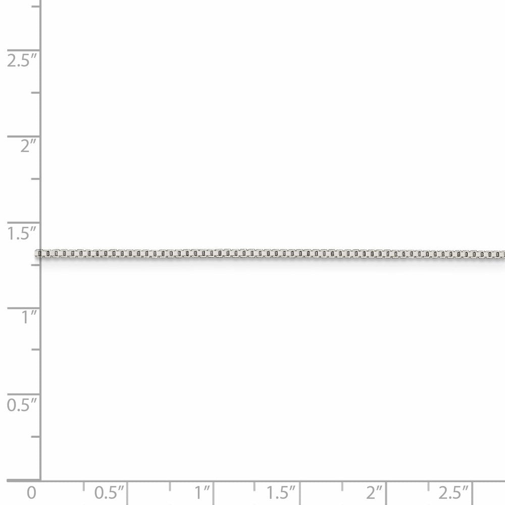 FJC Finejewelers 925 Sterling Silver Box Chain 20 Inches x 1.1 mm