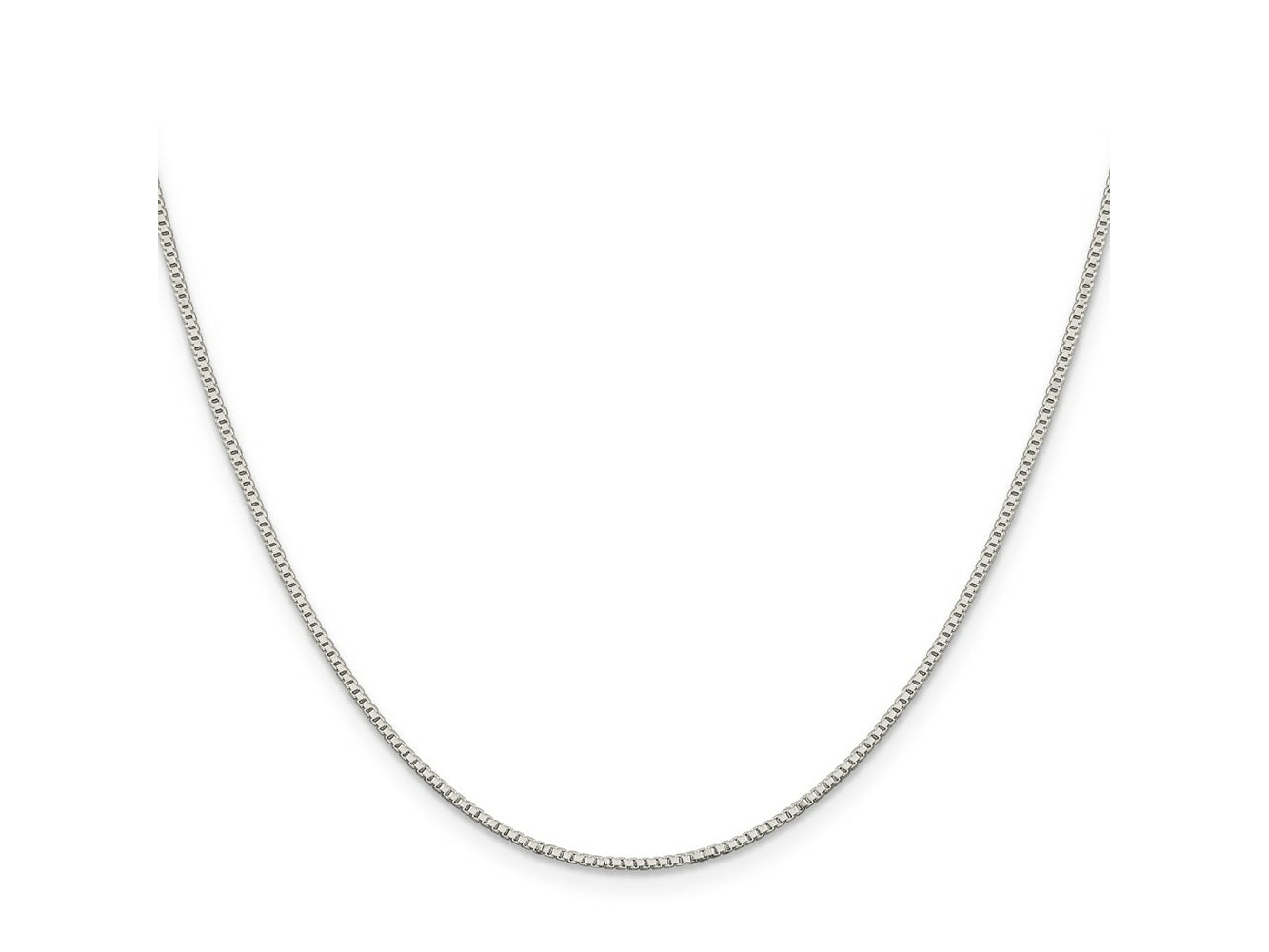 FJC Finejewelers 925 Sterling Silver Box Chain 30 Inches x 1.1 mm