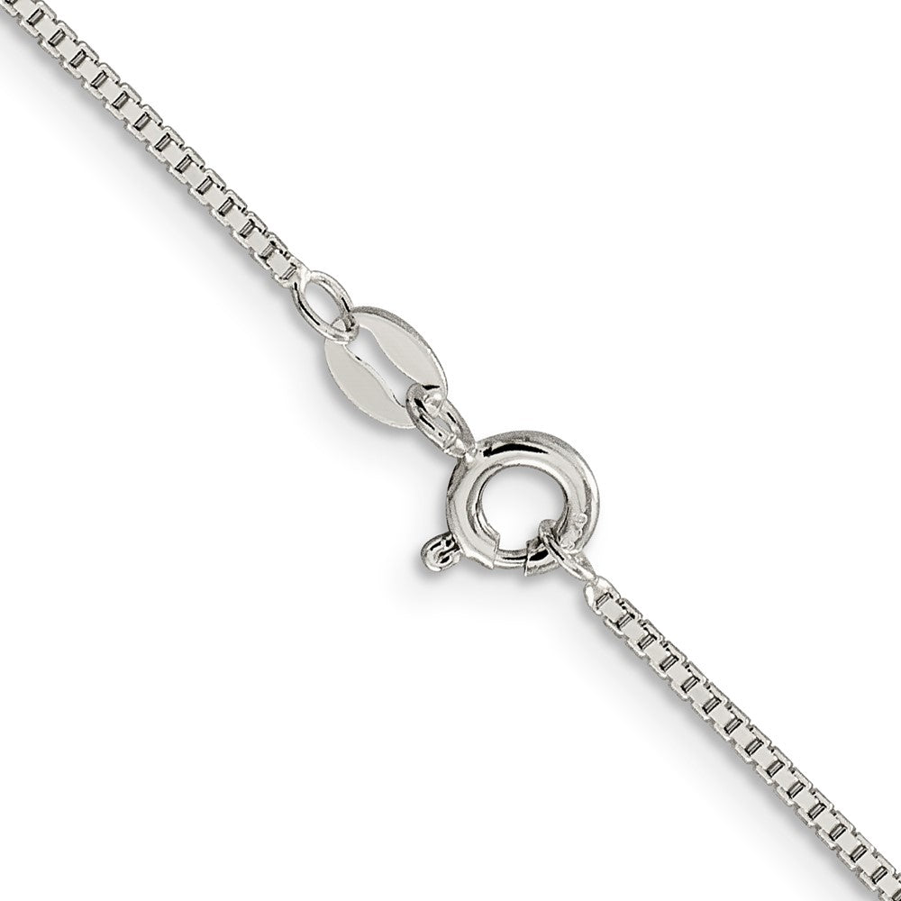 FJC Finejewelers 925 Sterling Silver Rhodium Plated Box Chain 26 Inches x 1.1 mm