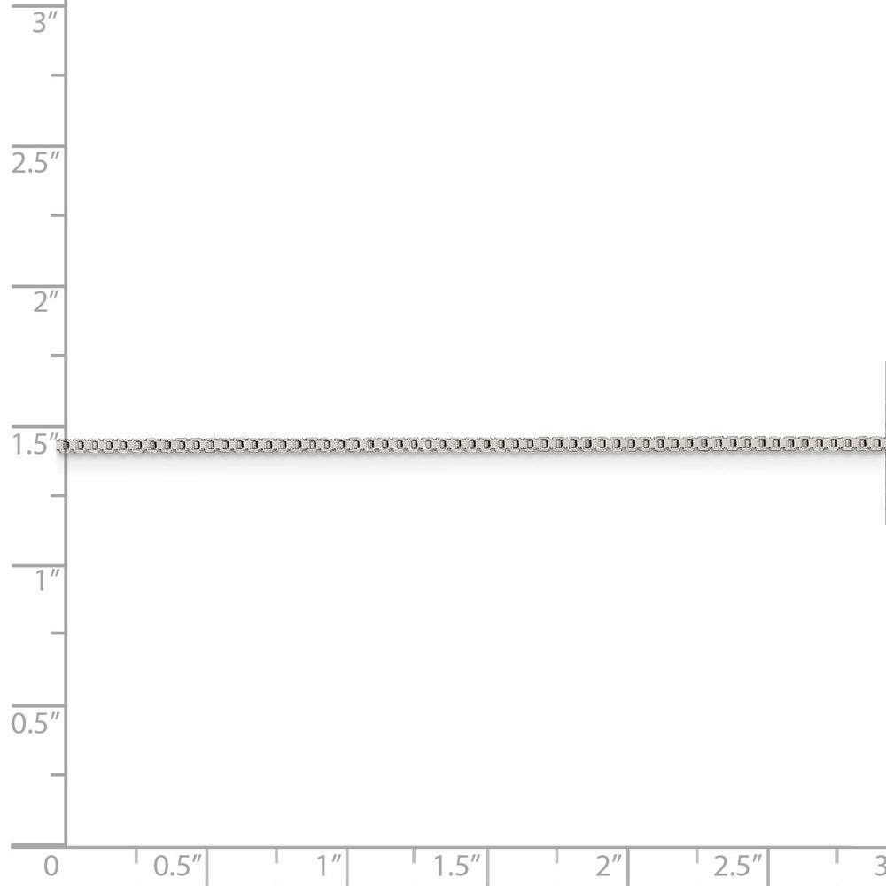 FJC Finejewelers 925 Sterling Silver Box Chain 42 Inches x 1.25 mm