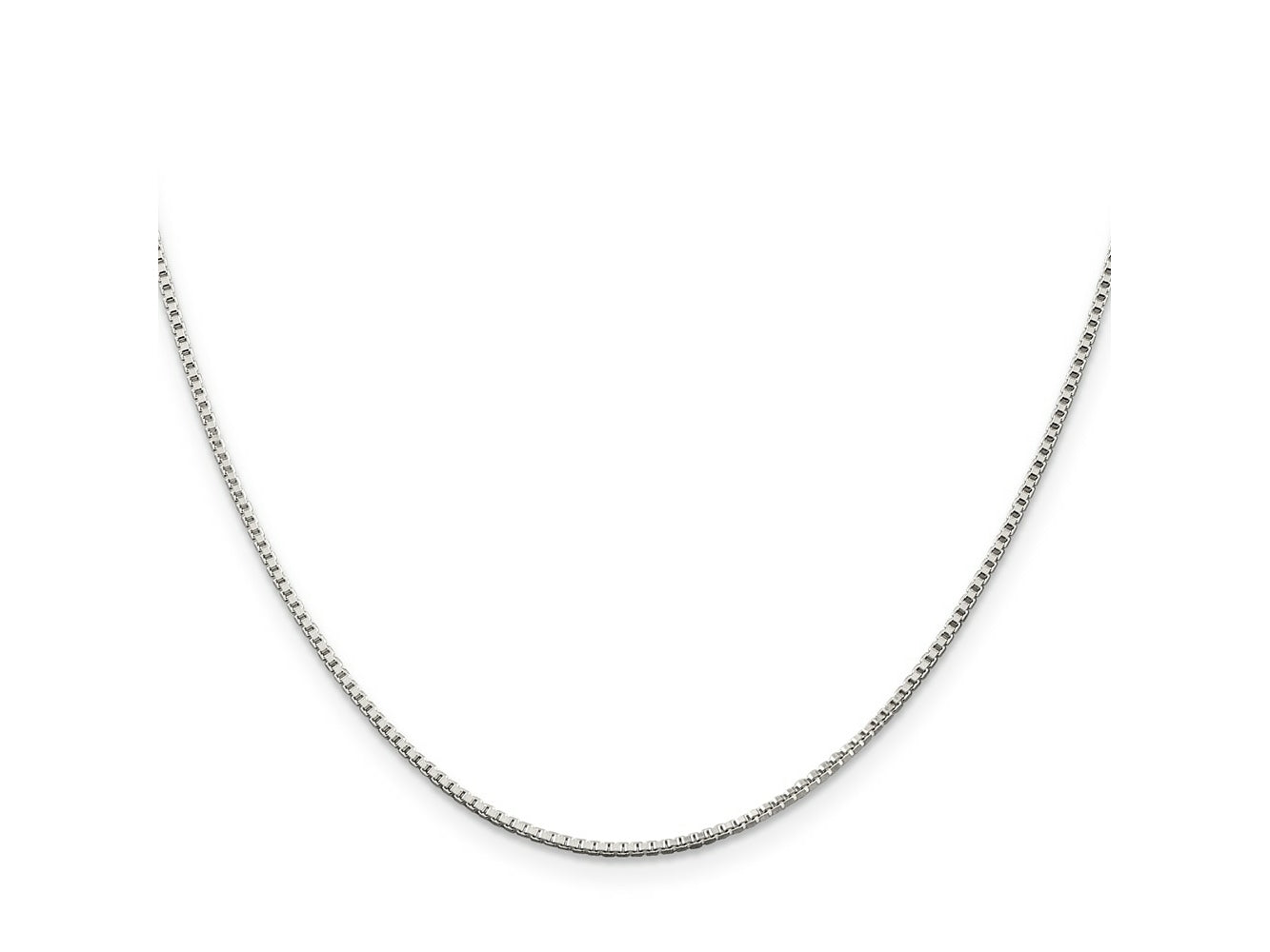 FJC Finejewelers 925 Sterling Silver Box Chain 42 Inches x 1.25 mm