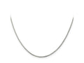 FJC Finejewelers 925 Sterling Silver Rhodium Plated Box Chain 26 Inches x 1.25 mm