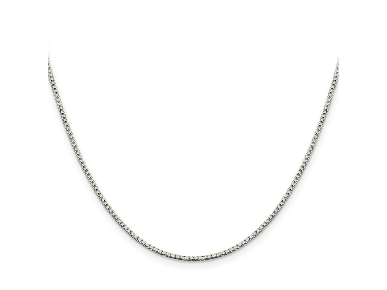 FJC Finejewelers 925 Sterling Silver Box Chain 20 Inches x 1.4 mm
