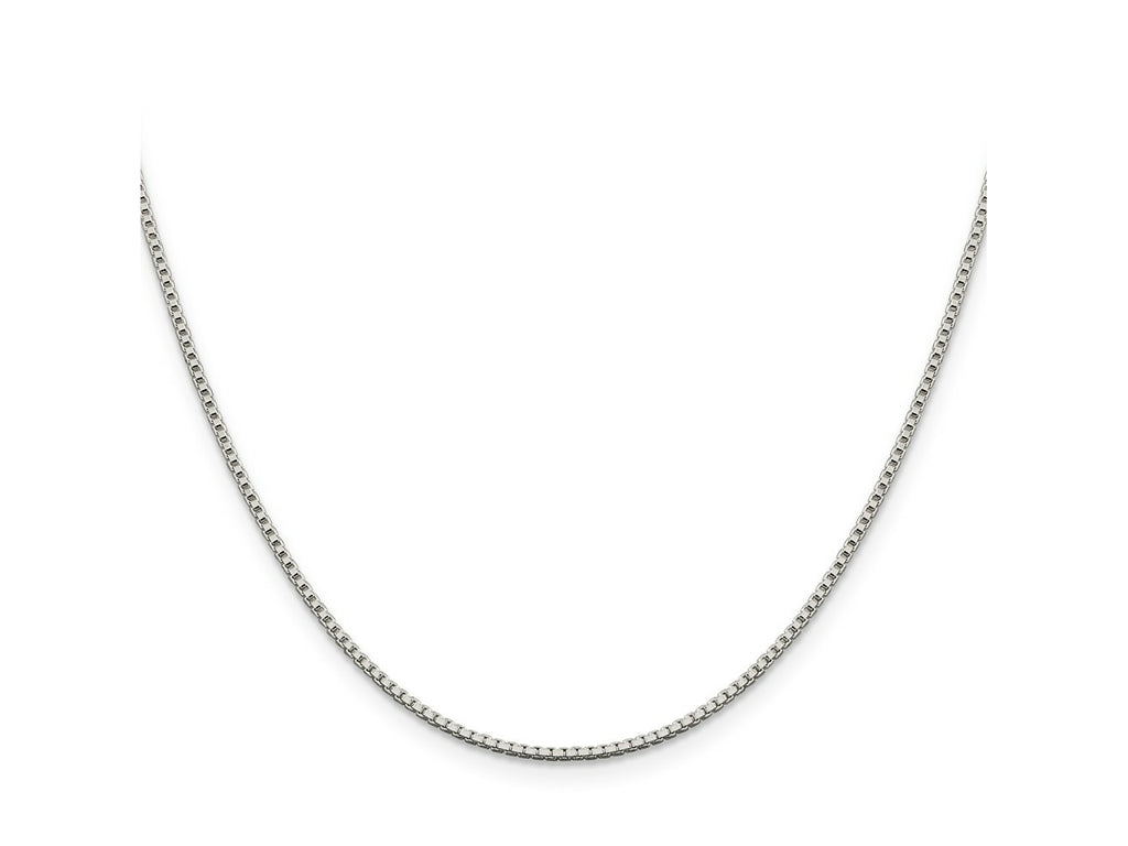 FJC Finejewelers 925 Sterling Silver Box Chain 30 Inches x 1.4 mm