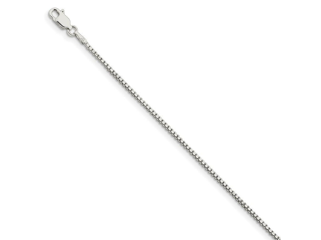 FJC Finejewelers 925 Sterling Silver Box Bracelet Chain 7 Inches x 1.4 mm