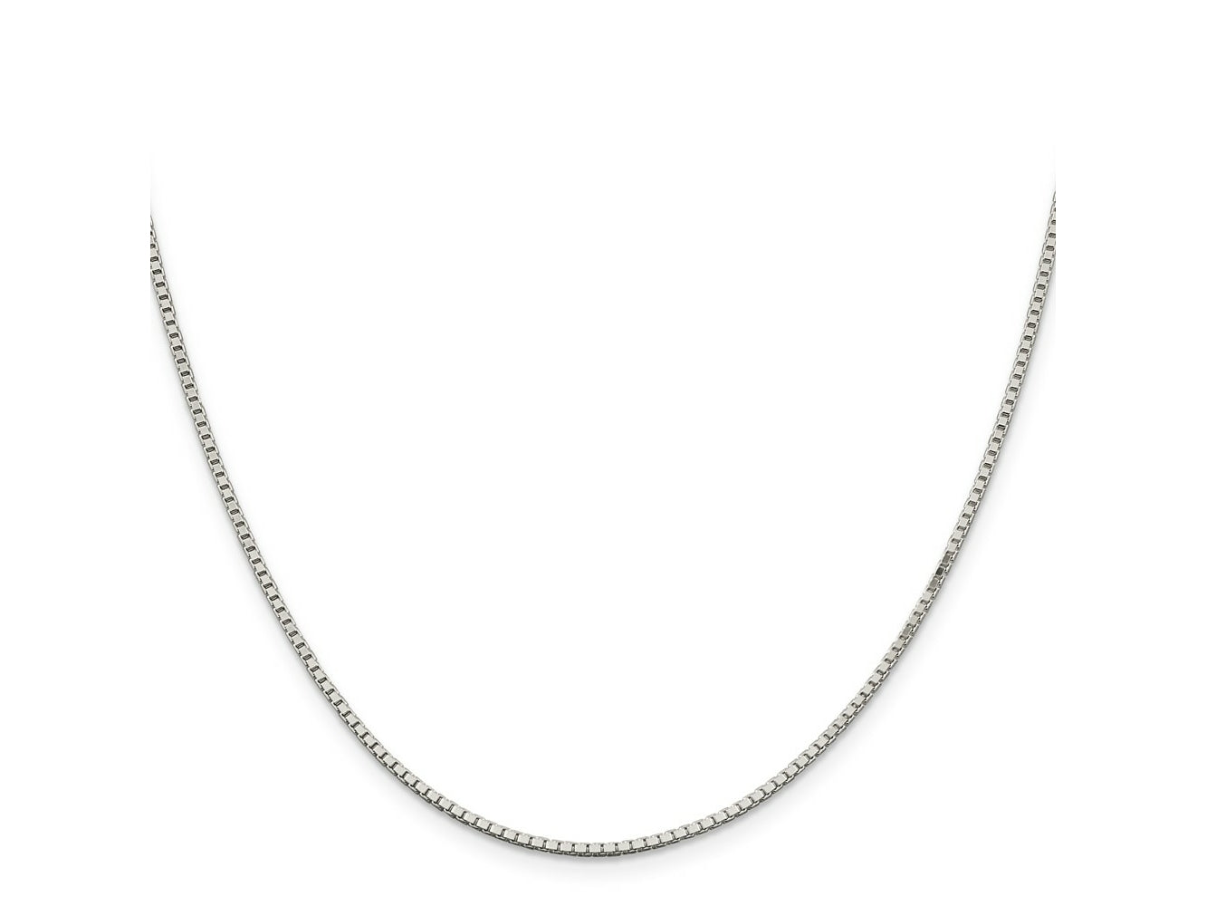 FJC Finejewelers 925 Sterling Silver Box Chain 18 Inches x 1.5 mm