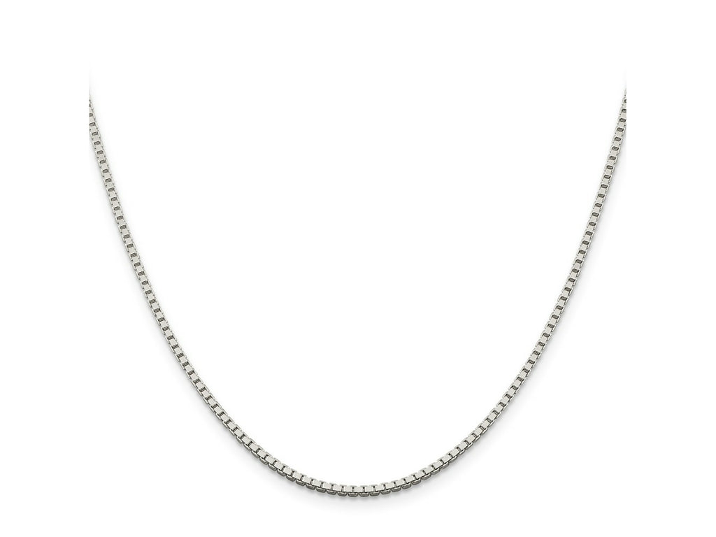 FJC Finejewelers 925 Sterling Silver Box Chain 20 Inches x 1.75 mm