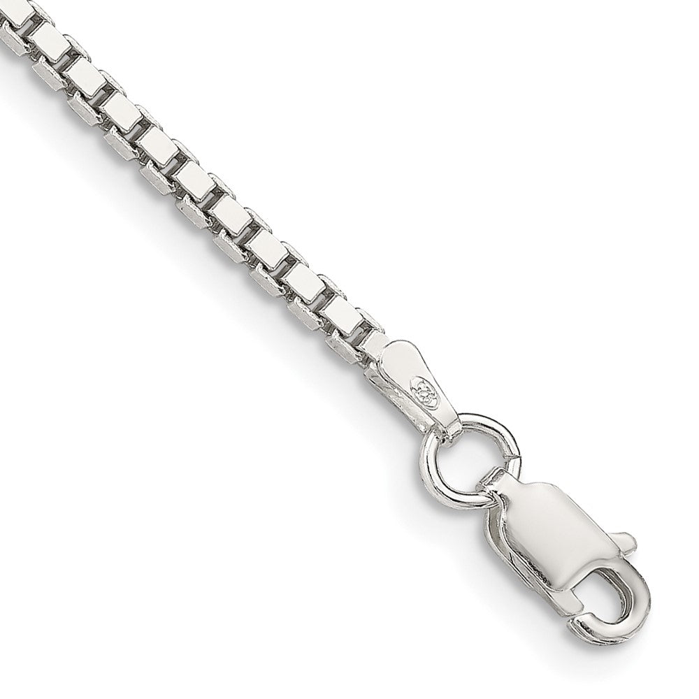FJC Finejewelers 925 Sterling Silver Box Bracelet Chain 8 Inches x 1.9 mm