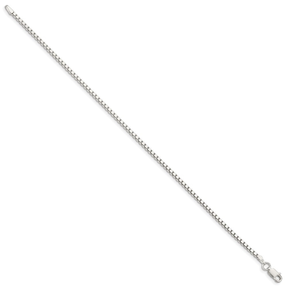 FJC Finejewelers 925 Sterling Silver Box Bracelet Chain 8 Inches x 1.9 mm