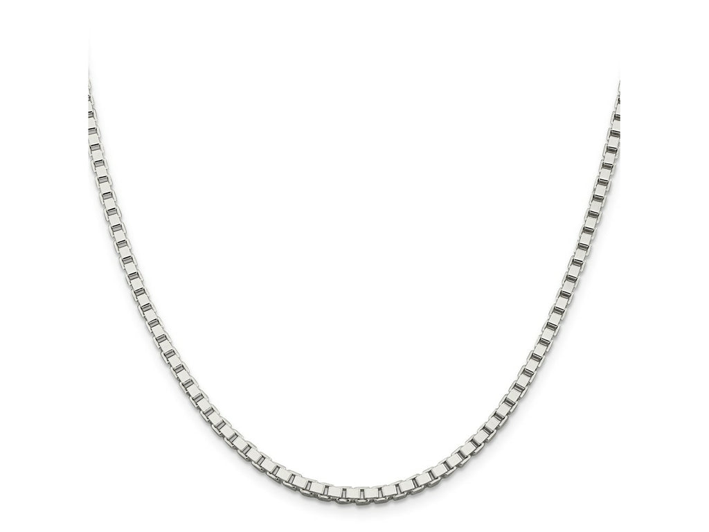 FJC Finejewelers 925 Sterling Silver Box Chain 26 Inches x 3 mm