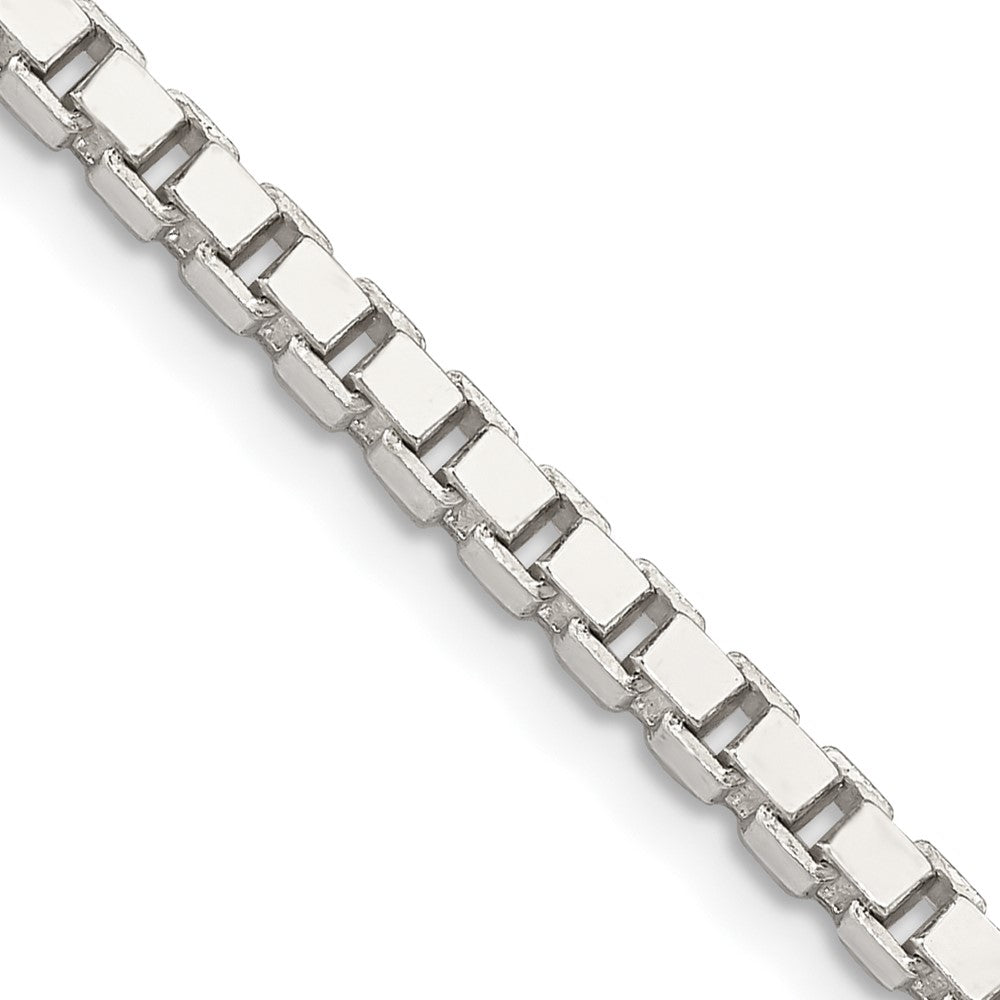 FJC Finejewelers 925 Sterling Silver Box Chain 24 Inches x 3.25 mm