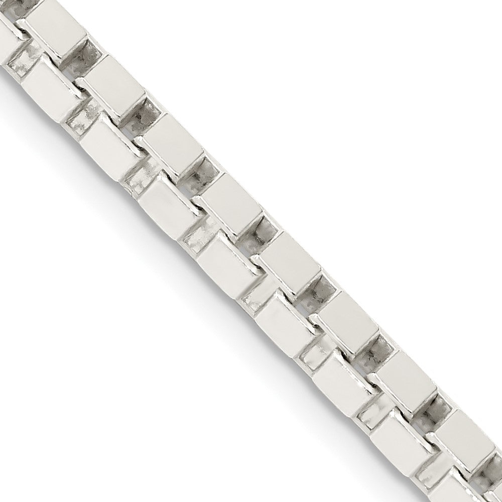 FJC Finejewelers 925 Sterling Silver Box Chain 26 Inches x 3.75 mm