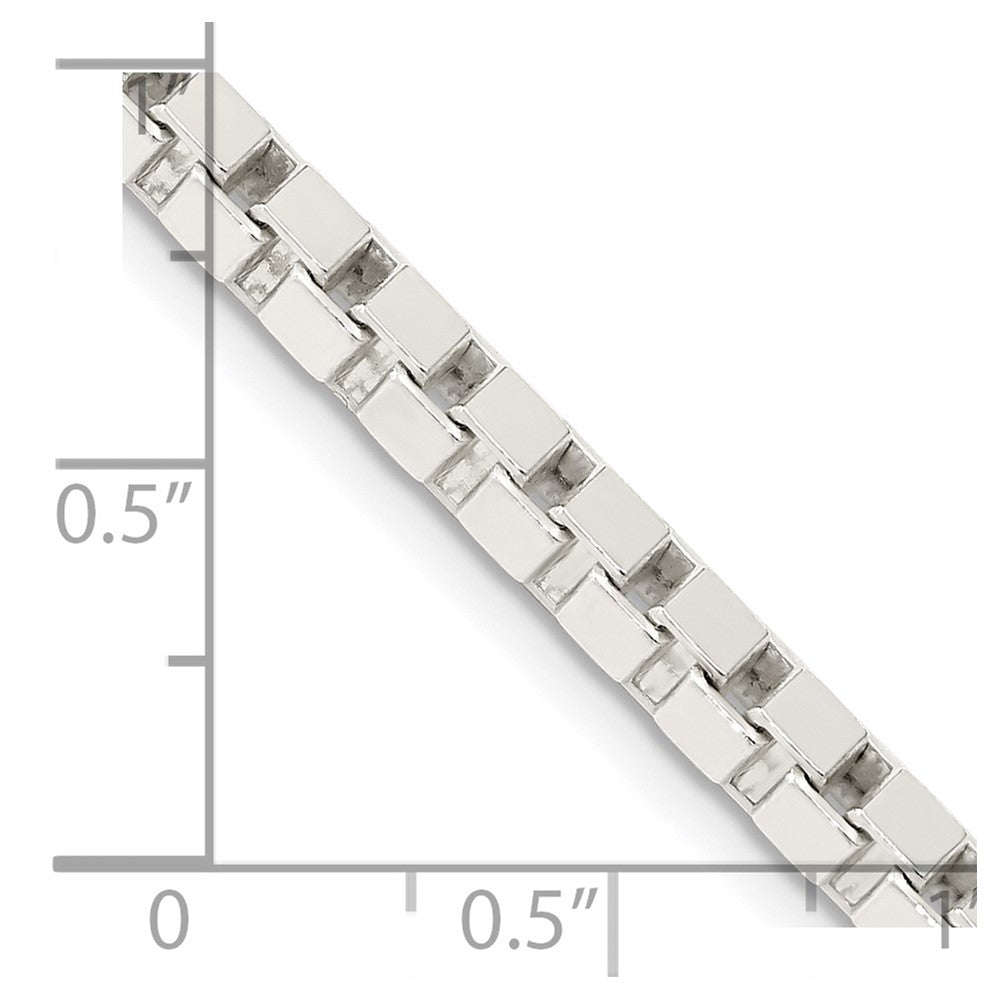 FJC Finejewelers 925 Sterling Silver Box Chain 28 Inches x 3.75 mm