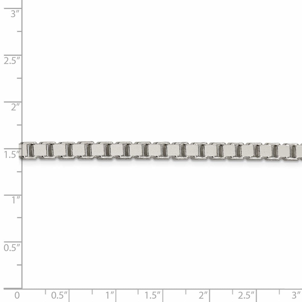 FJC Finejewelers 925 Sterling Silver Box Chain 26 Inches x 4.5 mm