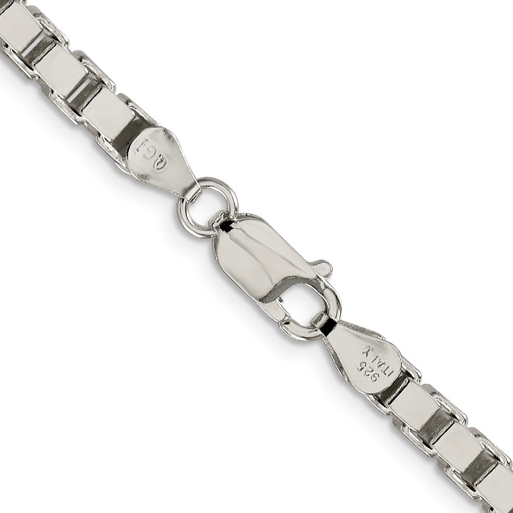 FJC Finejewelers 925 Sterling Silver Box Chain 28 Inches x 4.5 mm
