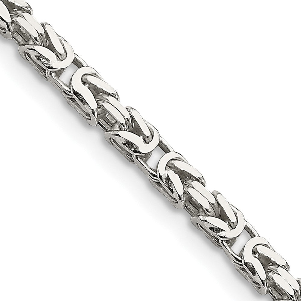 FJC Finejewelers 925 Sterling Silver Byzantine Chain 30 Inches x 2.5 mm
