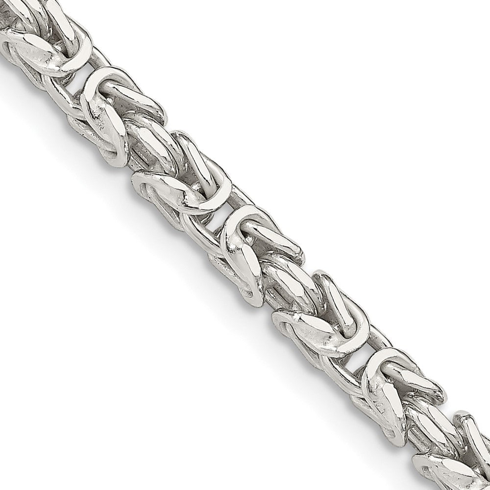 FJC Finejewelers 925 Sterling Silver Byzantine Chain 20 Inches x 3.25 mm