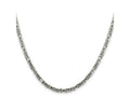 FJC Finejewelers 925 Sterling Silver Byzantine Chain 26 Inches x 3.25 mm