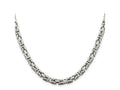 FJC Finejewelers 925 Sterling Silver Byzantine Chain 26 Inches x 5 mm