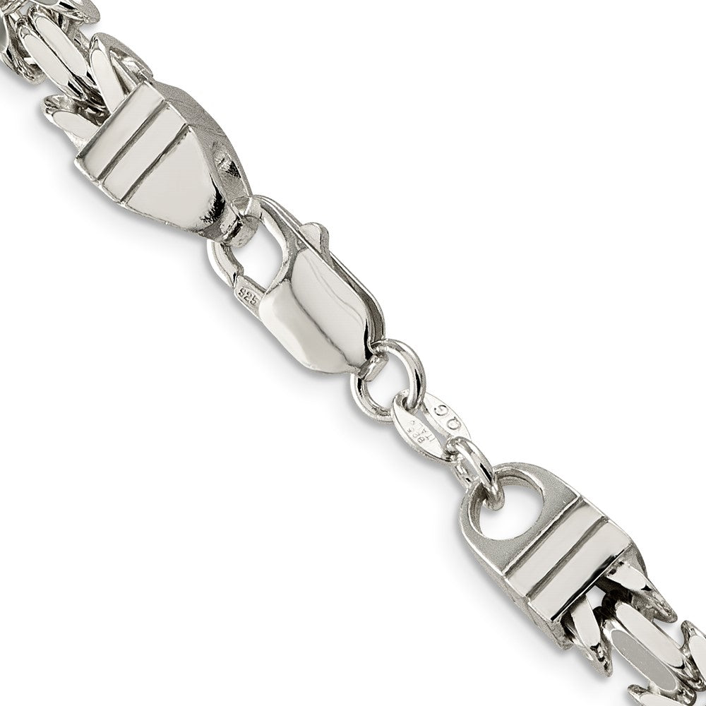 FJC Finejewelers 925 Sterling Silver Byzantine Chain 22 Inches x 6 mm