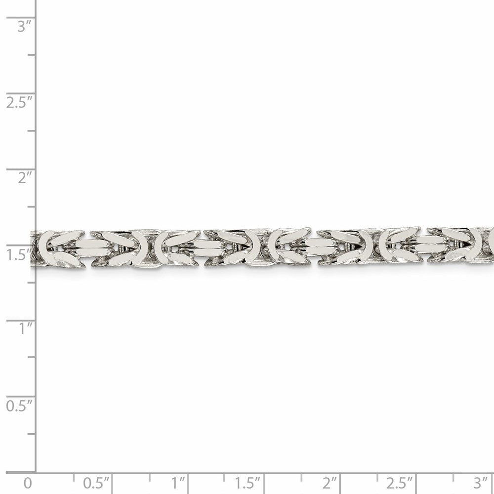 FJC Finejewelers 925 Sterling Silver Byzantine Chain 22 Inches x 6 mm