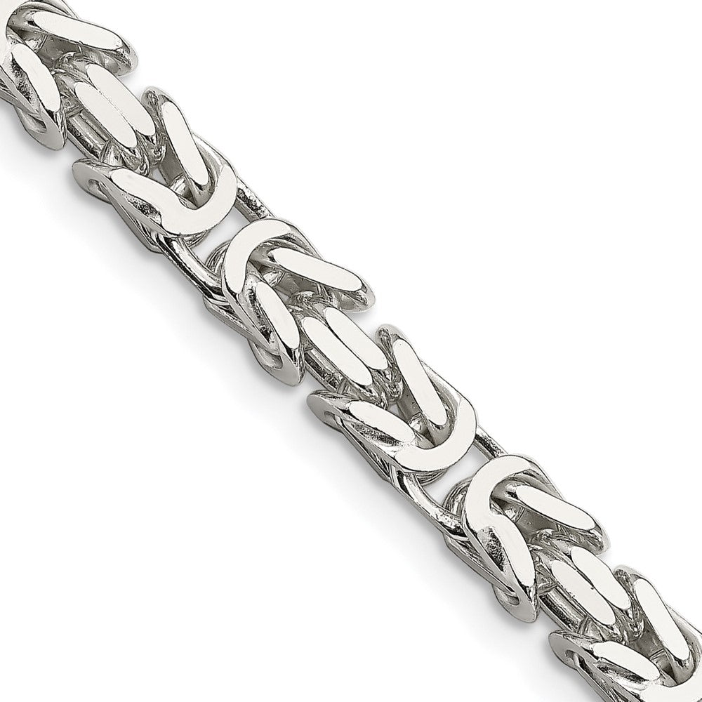 FJC Finejewelers 925 Sterling Silver Byzantine Chain 22 Inches x 6 mm