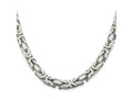 FJC Finejewelers 925 Sterling Silver Byzantine Chain 24 Inches x 8.25 mm