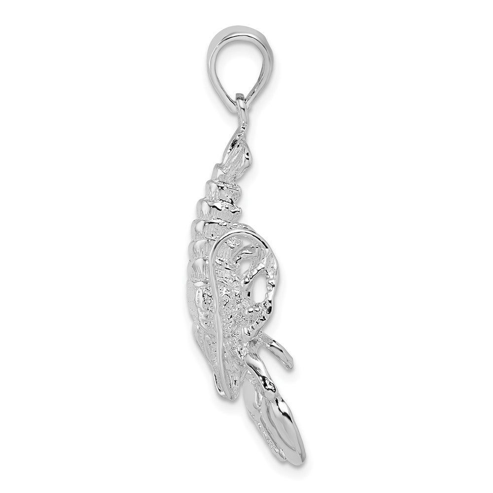 FJC Finejewelers 925 Sterling Silver Rhodium Plated Polished Moveable Lobster Charm 37 x 14 mm