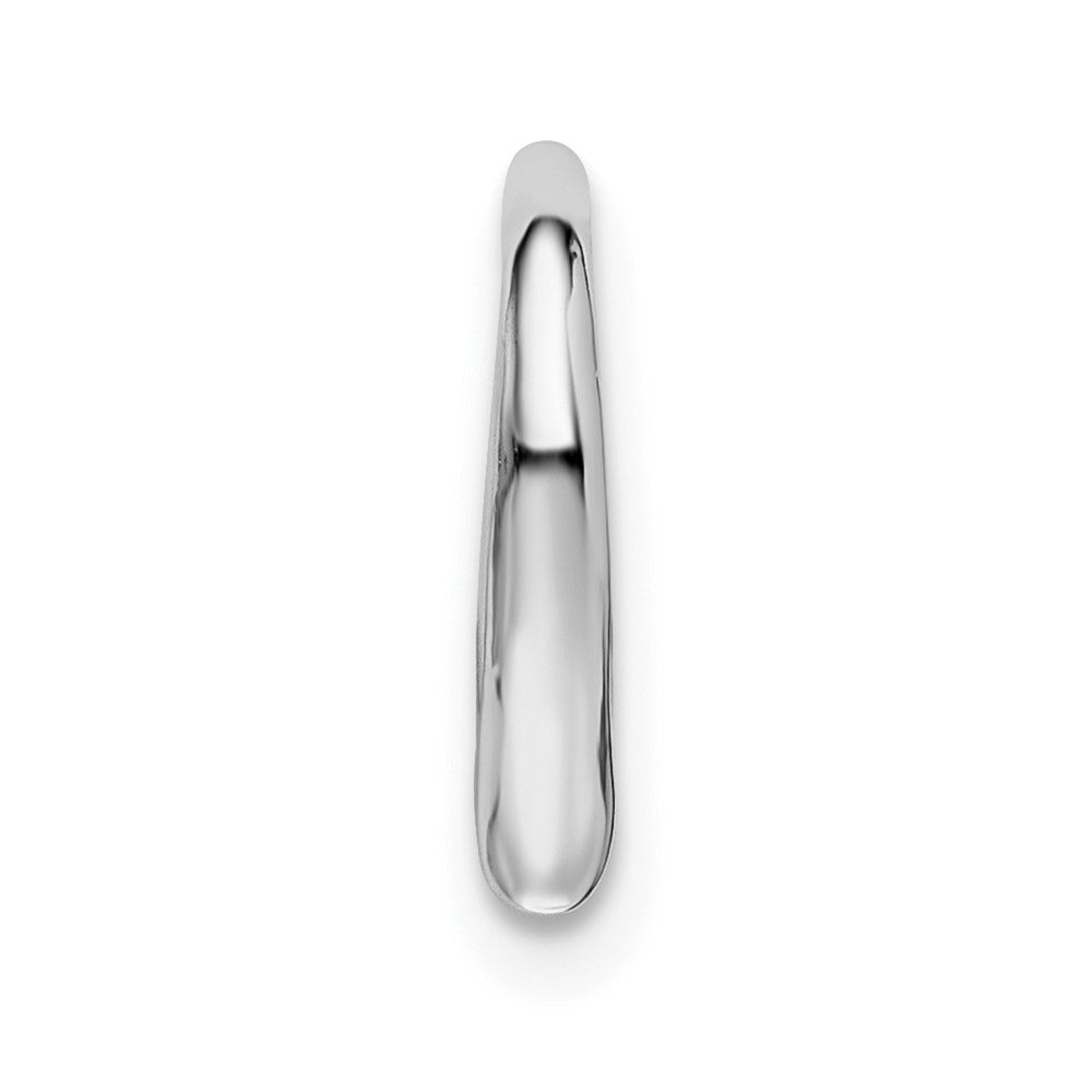 FJC Finejewelers 925 Sterling Silver Polished Heart Slide