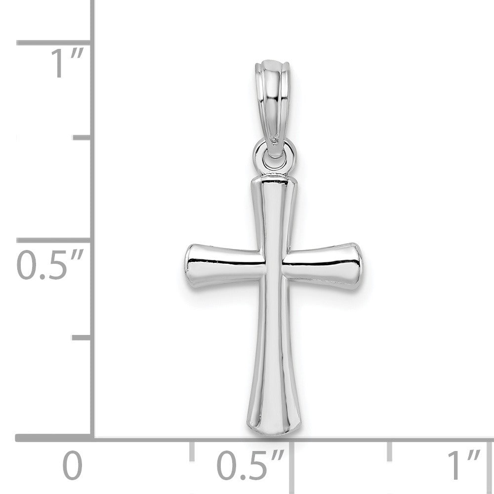 FJC Finejewelers 925 Sterling Silver Polished Cross Charm 11 mm