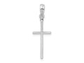 FJC Finejewelers 925 Sterling Silver Polished Thin Latin Cross Charm 9 mm