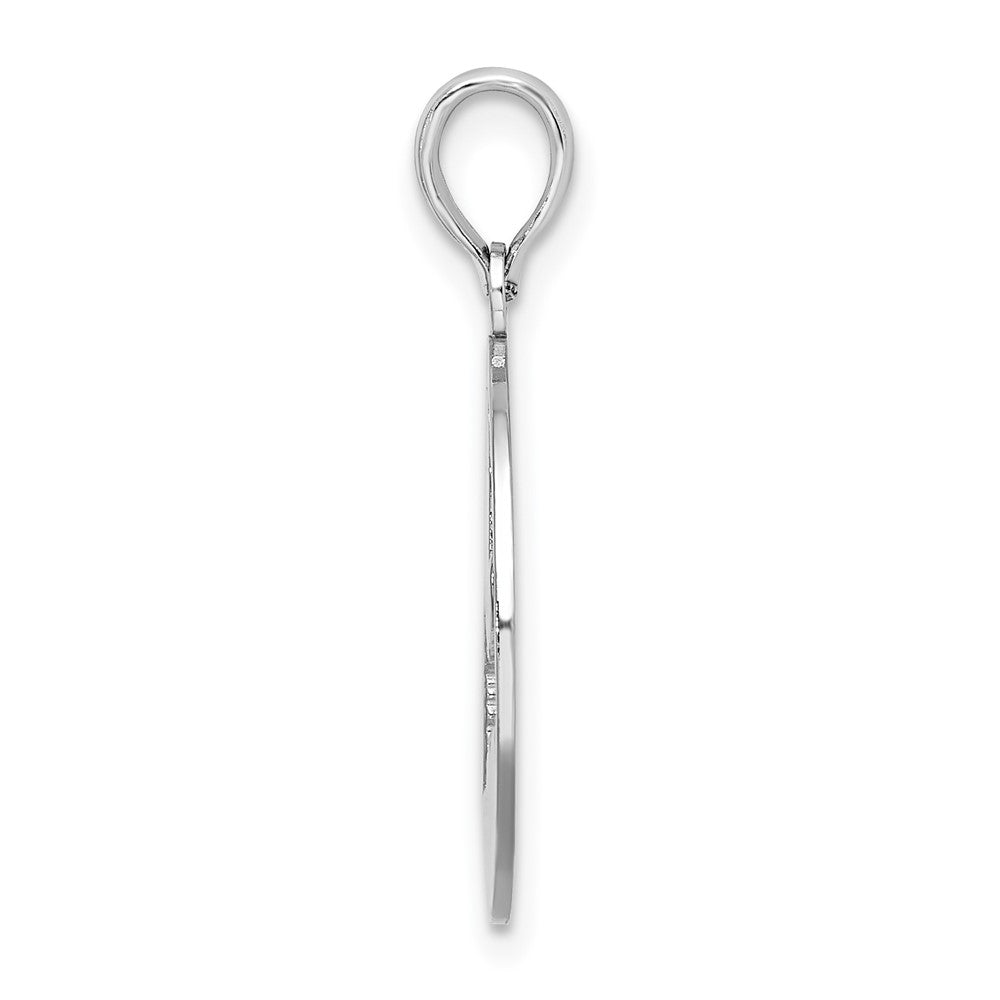 FJC Finejewelers 925 Sterling Silver Polished Cape Cod Cut-out Charm 24 x 17 mm